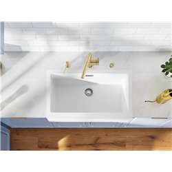 Mitigeur cuisine Linus 526683 Satin Gold 