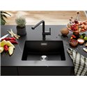 Mitigeur cuisine Linus 525806 Noir Mat 