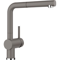 Mitigeur cuisine Linus-S Silgranit 526958 Gris Volcan 