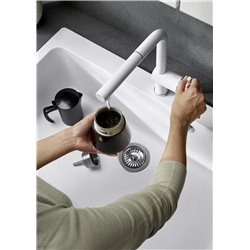 Mitigeur cuisine Linus-S Silgranit 516692 Blanc 