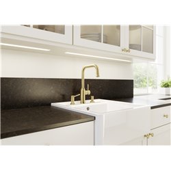 Mitigeur cuisine Livia-S 526687 Satin Gold 
