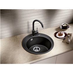 Mitigeur cuisine Mida 526145 Noir 