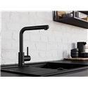 Mitigeur cuisine Mila-S 526660 Noir Mat 