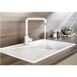 Mitigeur cuisine Mili 523107 Blanc 