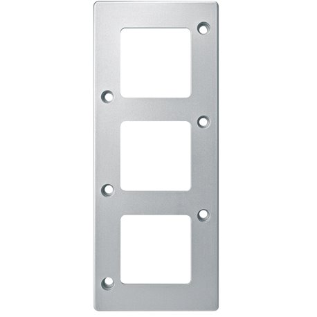 Plaque de finition Anti-vendalisme MTN480360 3 postes