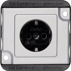 Prise de courant Anti-vendalisme MTN2300-7060 Schuko