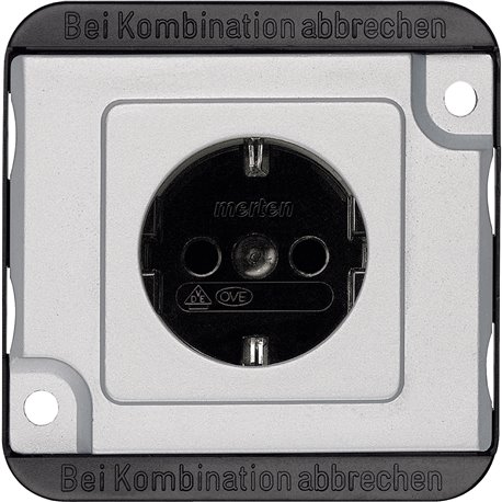 Prise de courant Anti-vendalisme MTN2300-7060 Schuko