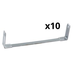 Lot de 10 supports borniers Kaedra 13362 6 modules pour mini Kaedra