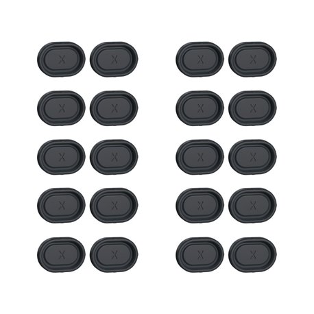 Lot de 2x10 Bouchons pour boîte en saillie MUR34206 Mureva Styl