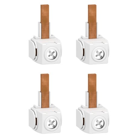 Lot de 4 connecteurs Acti9 A9XPC604 pour peignes 1P+N 
