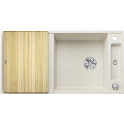 Evier Axia III XL 6 S Planche frêne Blanc Soft 527052