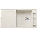 Evier Axia III XL 6 S Planche verre blanc Blanc Soft 527051