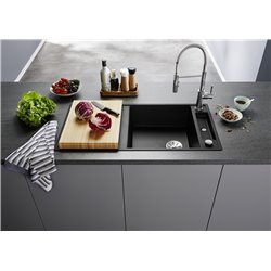 Evier Axia III XL 6 S Planche frêne Noir 525858