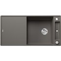 Evier Axia III XL 6 S-F Silgranit PuraDur Planche frêne Gris Volcan 527237