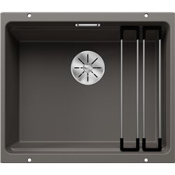 Evier Etagon 500-U 530x460 mm Gris Volcan 527258