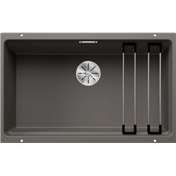 Evier Etagon 700-U 730x460 mm Gris Volcan 527261