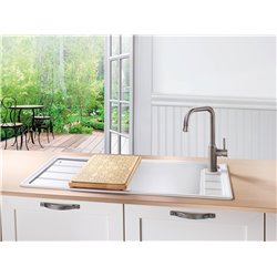 Evier Faron XL 6 S Silgranit Blanc 524807