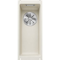 Evier Subline 160-U Silgranit 190x460 mm Blanc Soft 526802