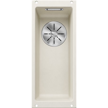 Evier Subline 160-U Silgranit 190x460 mm Blanc Soft 526802 Evier Subline 160-U Silgranit 190x460 mm Blanc Soft 526802