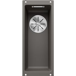Evier Subline 160-U Silgranit 190x460 mm Gris Volcan 526799
