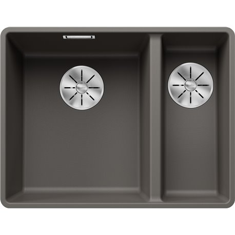 Evier Subline 340/160-F Silgranit 555x460 mm Gris Volcan 527344 Evier Subline 340/160-F Silgranit 555x460 mm Gris Volcan 527344