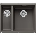 Evier Subline 340/160-U Silgranit Grande cuve droite Gris Volcan 527346
