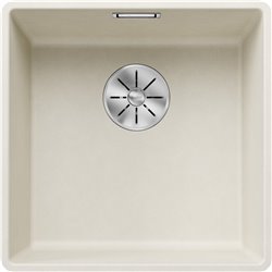 Evier Subline 400 F Silgranit 430x460 mm Blanc Soft 527165
