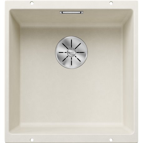 Evier Subline 400-U Silgranit 430x460 mm Blanc Soft 527166 Evier Subline 400-U Silgranit 430x460 mm Blanc Soft 527166