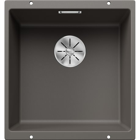 Evier Subline 400-U Silgranit 430x460 mm Gris Volcan 527349