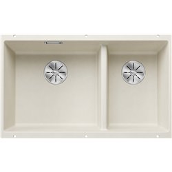 Evier Subline 430/270-U Silgranit Blanc Soft 527167