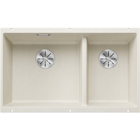 Evier Subline 430/270-U Silgranit Blanc Soft 527167
