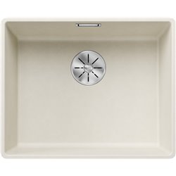 Evier Subline 500 F Silgranit 530x460 mm Blanc Soft 527169