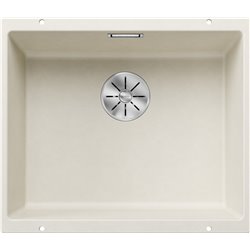 Evier Subline 500-U Silgranit 530x460 mm Blanc Soft 527170