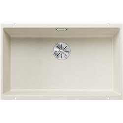 Evier Subline 700-U Silgranit 730x460 mm Blanc Soft 527173