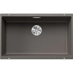 Evier Subline 700-U Silgranit 730x460 mm Gris Volcan 527356