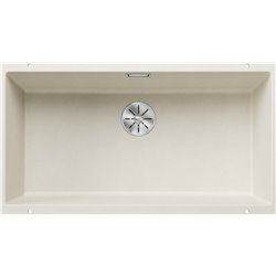 Evier Subline 800-U Silgranit 830x460 mm Blanc Soft 527174