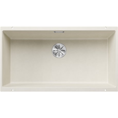 Evier Subline 800-U Silgranit 830x460 mm Blanc Soft 527174 Evier Subline 800-U Silgranit 830x460 mm Blanc Soft 527174