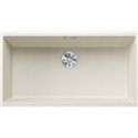 Evier Subline 800-U Silgranit 830x460 mm Blanc Soft 527174