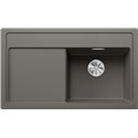 Evier Zenar 45 S Silgranit sans access. Egouttoir gauche Gris Volcan 527361