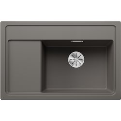 Evier Zenar XL 6 S Compact Silgranit sans access. Gris Volcan 527368