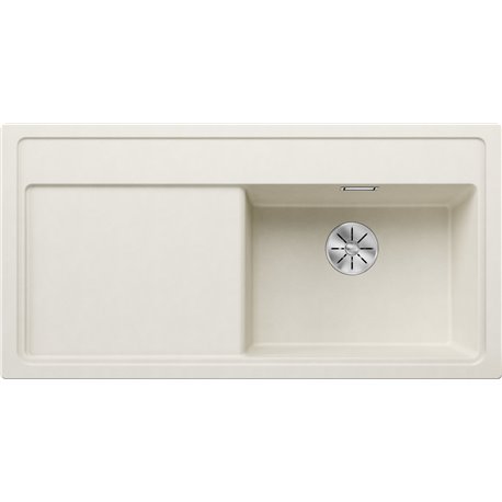 Evier Zenar XL 6 S Silgranit sans access. Egouttoir gauche Blanc Soft 527189 Evier Zenar XL 6 S Silgranit sans access. Egouttoir gauche Blanc Soft 527189