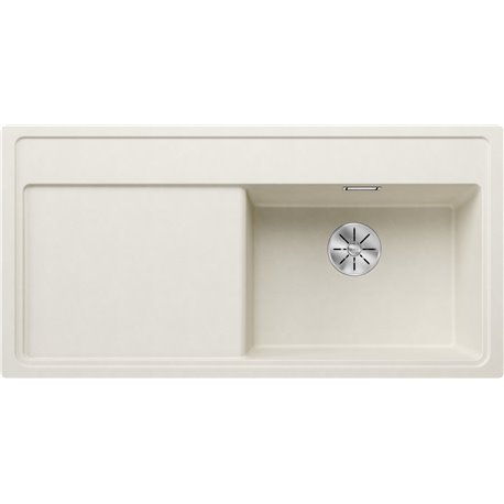 Evier Zenar XL 6 S-F Egouttoir gauche Blanc Soft 527192 Evier Zenar XL 6 S-F Egouttoir gauche Blanc Soft 527192