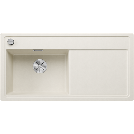 Evier Zenar XL 6 S-F Egouttoir droite Blanc Soft 527191