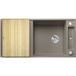 Evier Axia III XL 6 S Planche frêne Tartufo 523507