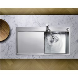 Evier Claron 5 S-IF Steelart Grande cuve Egouttoir à gauche Inox 521625