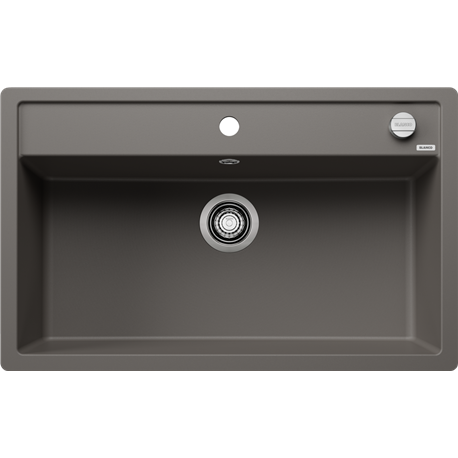 Evier Dalago 8-F 815x510 mm Gris Volcan 527249