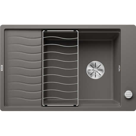 Evier Elon XL 6 S-F Gris Volcan 527254