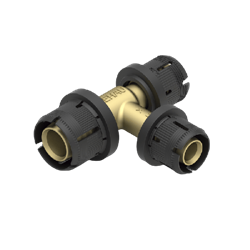 Té à sortie réduite pour tube FASTLOC 13601681001 Ø 25-20-25 mm