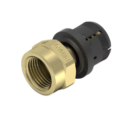 Raccord droit femelle pour tube FASTLOC 13602111001 Ø 16-1/2"F mm