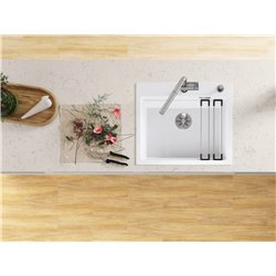 Evier Etagon 6 Blanc Cristal 525156
